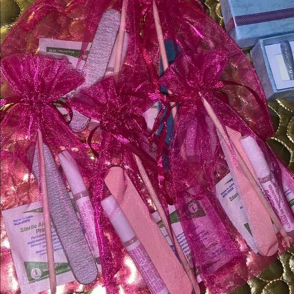 Orange Marble Press-on Set 🧡 LAST ONE ( Small ) - Picture 6 of 6